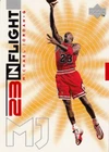 1997-98 UD 23 IN Flight Michael Jordan Chicago Bulls Guard Card #1F6