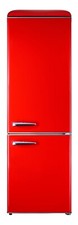 FRIGORIFERO FRIGO VINTAGE RETRO' ROSSO DOPPIA PORTA 300 LT CONGELATORE 192 cm