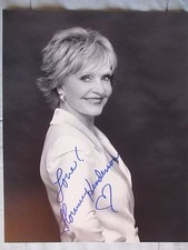 FLORENCE HENDERSON SIGNED 8x10 PHOTO DC/COA THE BRADY BUNCH