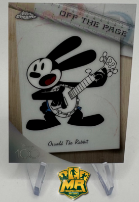 その他 topps chrome disney off the page oswald Topps Chrome Disney 100 # OTP-3 # Oswald the rabbit # OFF THE PAGE