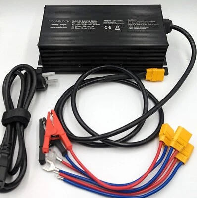 SolarLock 53V 10A LiFePO4 Batterieladegerät für Pylontech US2000 US3000 US5000
