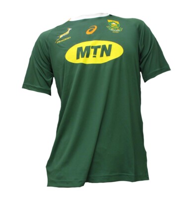 Südafrika Rugby Fanshirt Springboks Asics Jersey South Africa