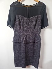 Kaliko Peplum Embroidered Style Pencil Dress Wedding Evening 12 Cruise