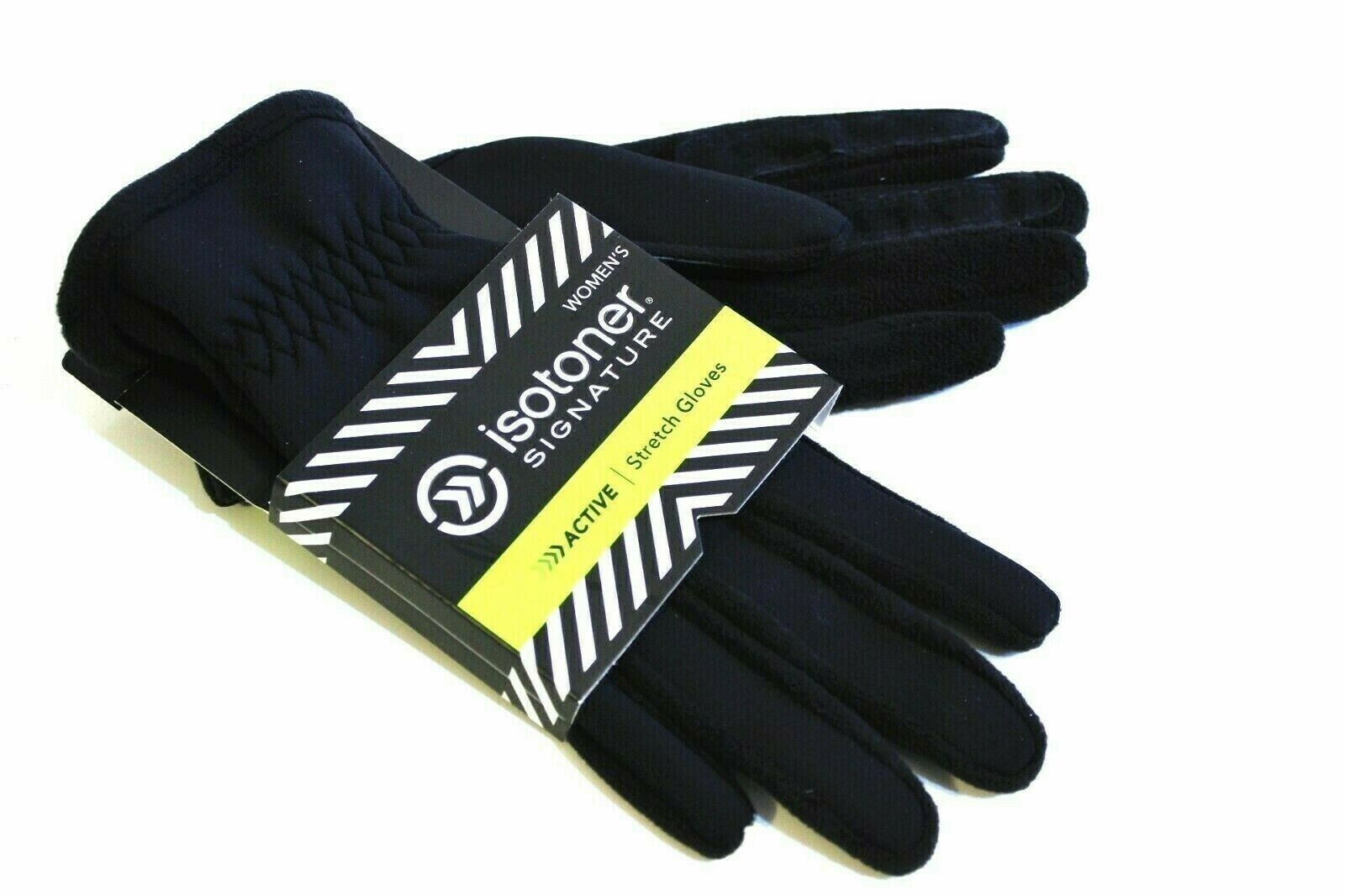 Isotoner NWT Women's Max 25% OFF 80% OFF Winter Gloves One Black Active S M L Size