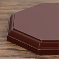 Chinese Retro Wood Display Stand Pedestal Wooden Ornament Small Base Home Office