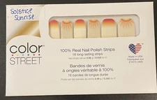 Color Street Nail Polish Strips Solstice Sunrise