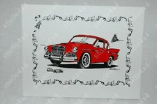 1957-61 Studebaker Hawk Christmas Cards 10 ct.