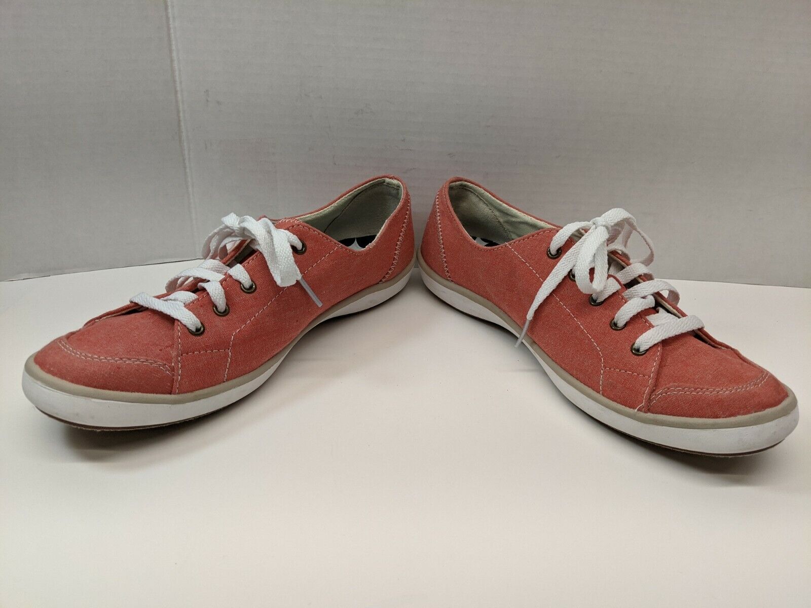 Dr. Scholls Womens Red/Orange Denim Tennis Shoes … - image 7