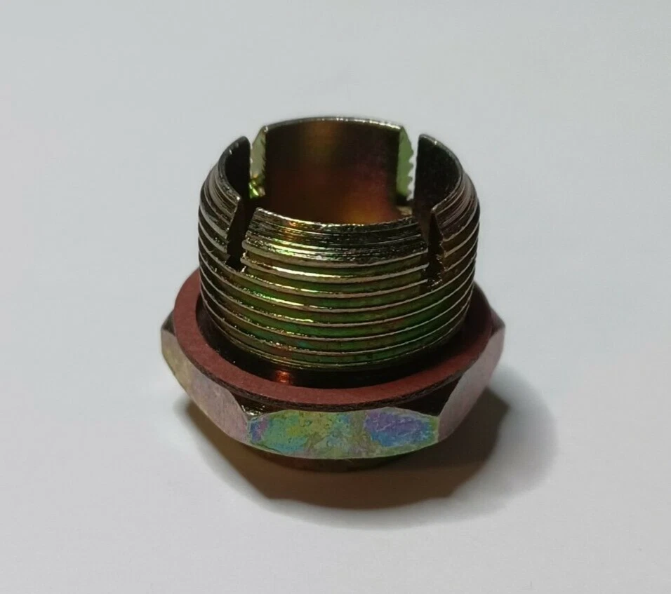 Carburador autorroscante de 7/8" entrada de combustible rosca derivación montaje línea de combustible de 3/8" Foto 3 de 4