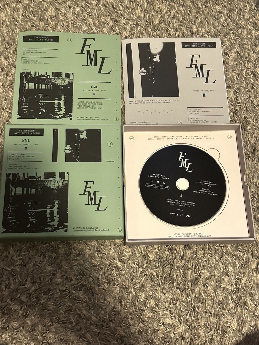 fml seventeen 10th mini album - READ DESCRIPTION | eBay