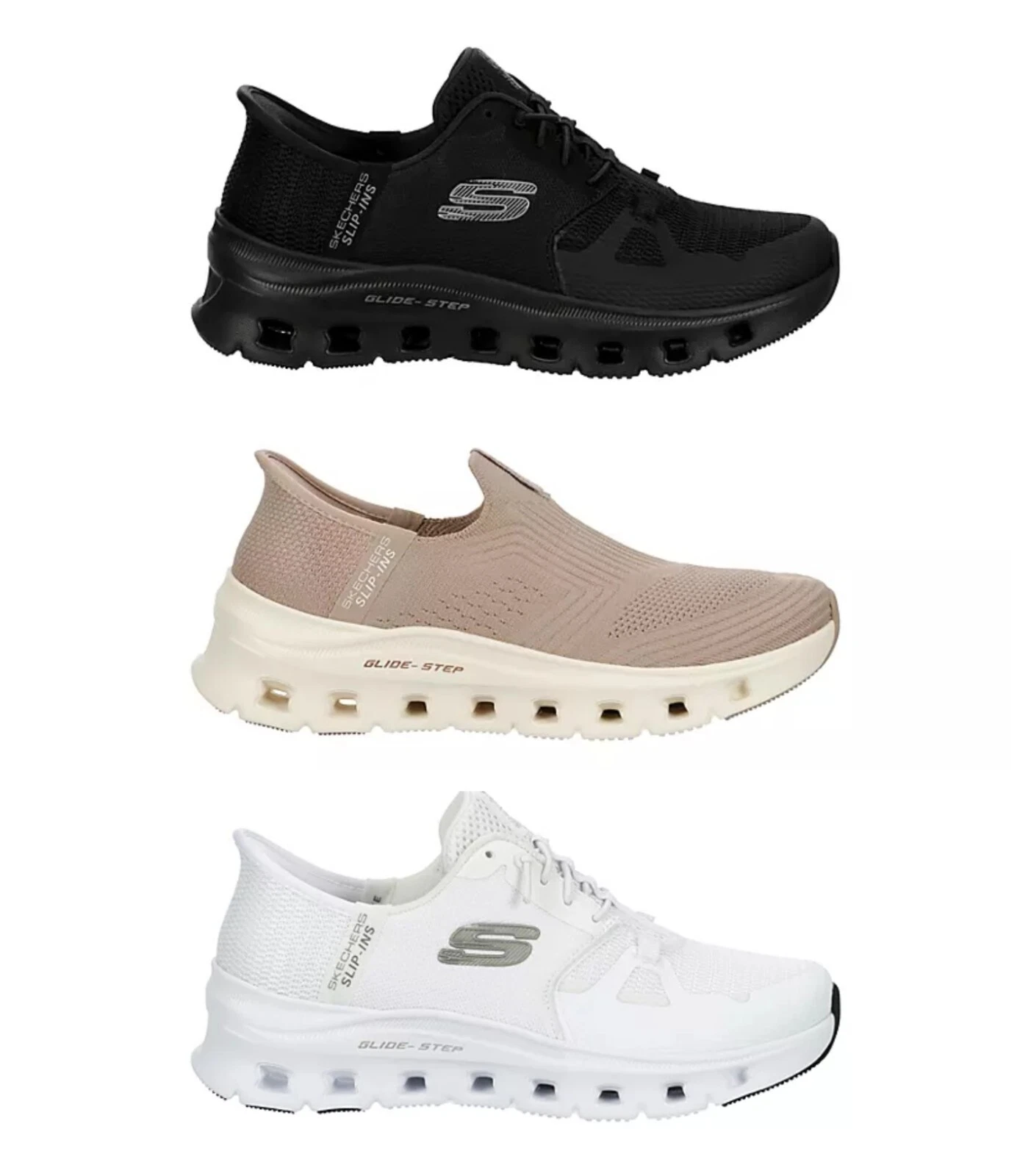 SKECHERS WOMENS SLIP-INS GLIDE STEP PRO RUNNING WALKING SHOE SNEAKER