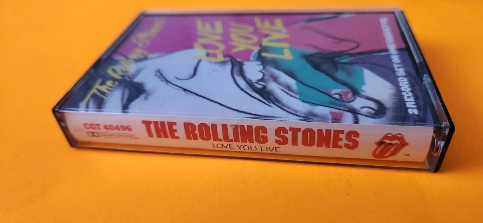 THE ROLLING STONES CASSETTE, Love You Live , VGC, FREE POSTAGE AND TRACKING !!! - Image 2 of 2