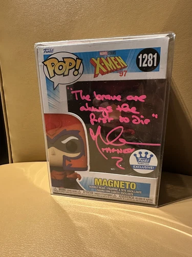 MAGNETO FUNKO Signed & Quoted By Matthew Waterson #1281 X-MEN ‘97 WITH COA!