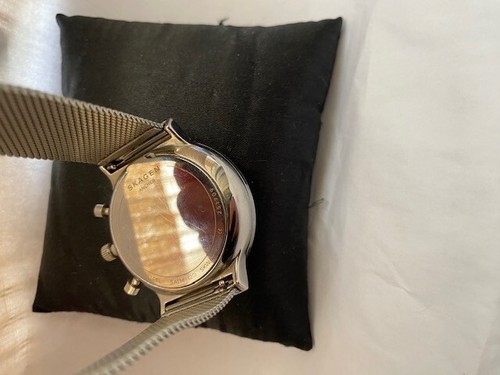 Skagen Ancher of Denmark Chronograph Quartz 50 MT WR Bracelet Watch SKW6361 - Picture 10 of 12