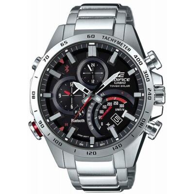 CASIO EDIFICE EQB-501XD-1AJF TIME TRAVELER Men's Watch Black Silver Analog