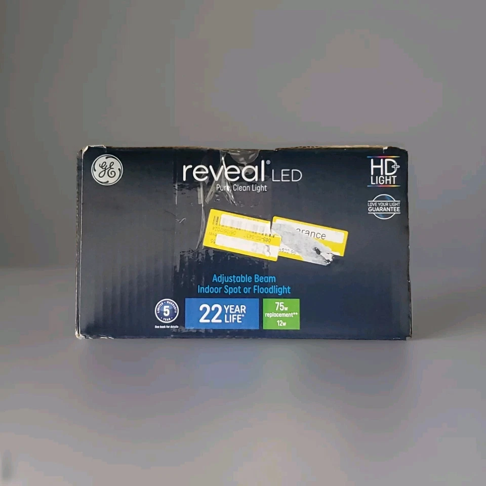 GE 2pk 75W Reveal PAR30 LED Light Bulbs - Image 3 of 3