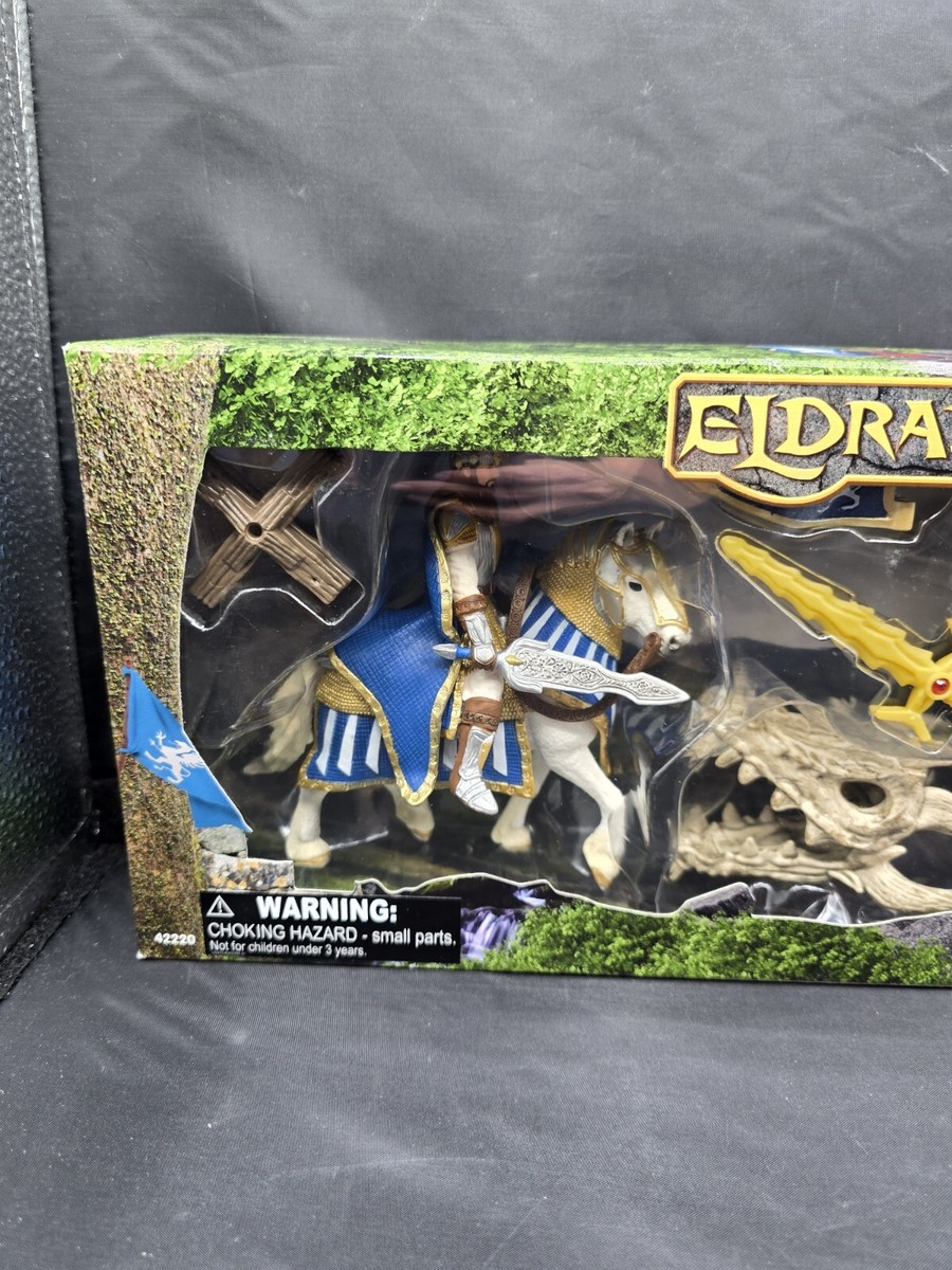 Schleich Eldrador 42220 Kings In Horseback With Dragon Treasure