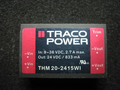 THM 20-2415WI  TRACO POWER  ISOLATED DC/DC CONVERTER
