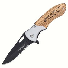 Tac Force TF876 Personalized Engraved Tactical Pocket Knife, Christmas Gifts