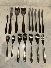Studio William Bodhi-Mirror Flatware - 16 Pieces