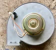 Toyotomi Toyostove Kerosun Water Heater Combustion Fan Assembly For model BS-36u