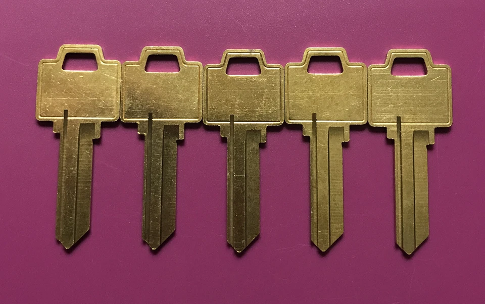 WR5   Key Blanks for Weiser              Lot of 5                   [KB6] - Image 2 of 2