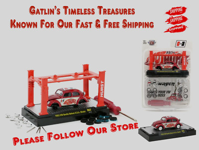 M2 Machines 1953 Volkswagen Beetle Deluxe U.S.A. Model Model Kit R63 1:64