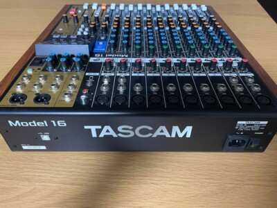 Tascam model16 ミキサー Model 16 | 16トラックライブレコーディングミキサー / USB