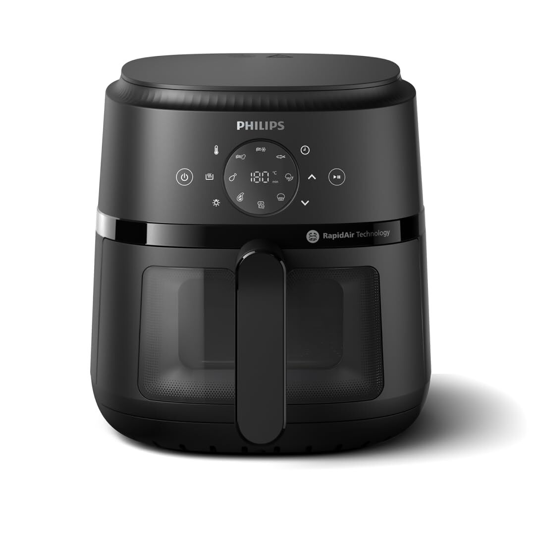 Philips 2000 Series Airfryer - 4.4 qt (4.2 l) Pan, 13 Cooking Functions, Rapi...