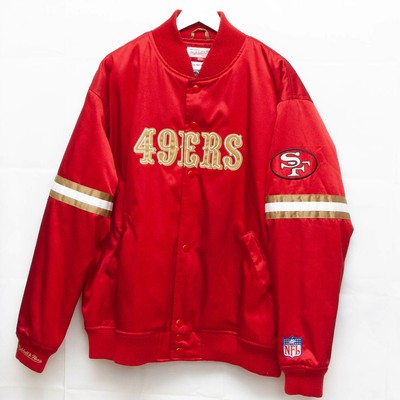49ers mitchell and ness jacket