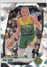 2024 Prizm WNBA Parallel Cracked Ice Silver NIKA MÜHL RC #75 Storm