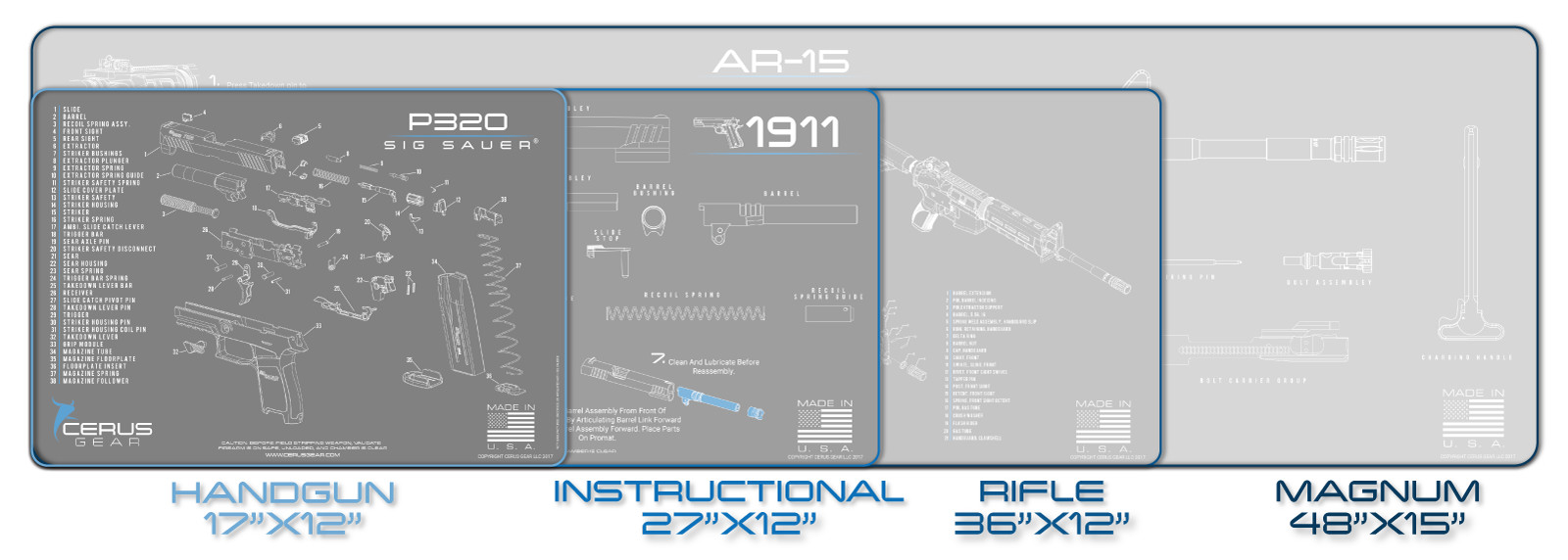 Springfield  Echelon Handgun Mat Cerus Gear FDE
