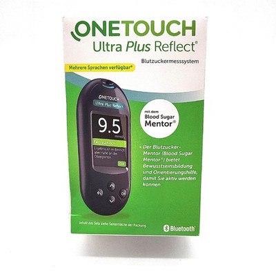 OneTouch Ultra Plus Reflect Blutzucker Messgerät mmoll I Diabetes Testset