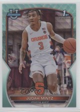 2022-23 Bowman U Chrome Aqua Wave Refractor 192/299 Judah Mintz #33 0wv1