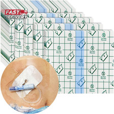 8"X8" Peritoneal Dialysis Catheter Ostomy Shower Cover Waterproof Shield Central