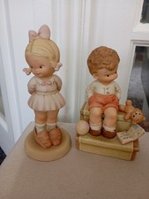 VTG  ENESCO MEMORIES OF YESTERDAY, LUCIE ATTWELL FIGURINES. EXC