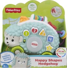 Fisher-Price Linkimals Happy Shapes Hedgehog Pull Toy Lights Music NIB