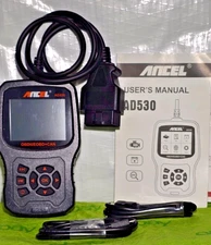 ANCEL AD530 OBD2 Scanner Car Engine Diagnostic Tool Battery Test Code Reader