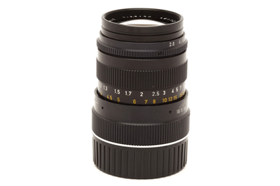Leica Leitz ELMARIT 90mm f2.8 レンズ Leica Leitz 90mm f2.8 Tele-Elmarit M Mount Lens (Black, Canada