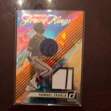 2024 Donruss Prospect Jersey Kings Relic Patch SAMUEL ZAVALA Gold 2/10 SD Padres