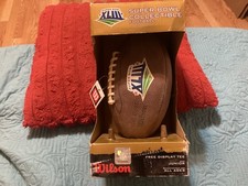 SUPER BOWL XLIII 43 (2009) JUNIOR WILSON NFL FOOTBALL IN BOX W/TAG; FREE POSTAGE