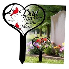 Grave Decorations for Cemetery, Cemetery Decorations For Grave Cardinals-Daddy