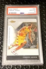 PSA 10 2004 Topps Finest Basketball #23 Lebron James second year INVESTMENT card