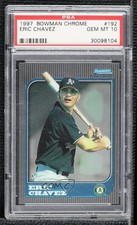 1997 Bowman Chrome Eric Chavez #192 PSA 10 GEM MT n8a
