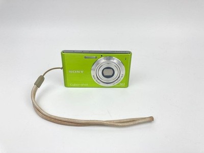 Sony Cyber-shot W320 Green Compact Digital Camera 14MP Tested Excellent