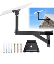 Starlink Gen 3 Wall Mount Mounting Kit - Heavy Duty Long Pipe Tube, Black