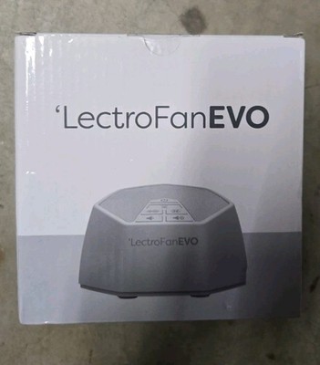 LectroFan ASM1020-WW EVO White Noise Sound Machine W Sleep Timer NEW
