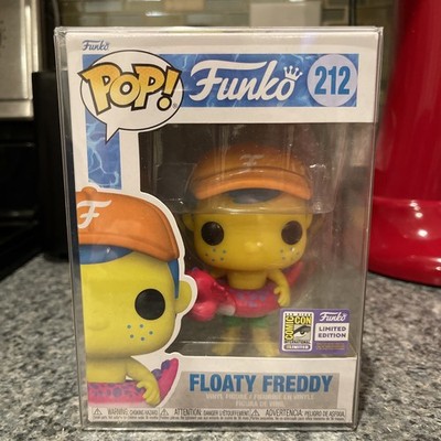 Funko Pop Floaty Freddy (Black Light) (SDCC) Official Con Sticker w protector