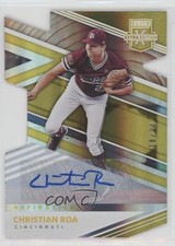 2020 Panini Elite Extra Edition 18/24 Christian Roa #104 Auto 02d2
