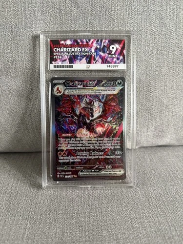 Pokemon TCG Charizard Ex 234/091 Graded ACE 9 Mint